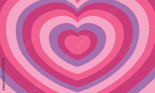 pink heart background