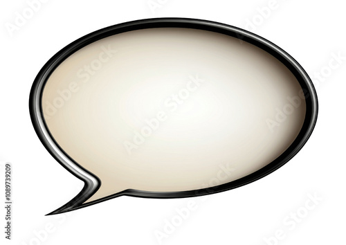 Stylized Speech Bubble for Dialogue