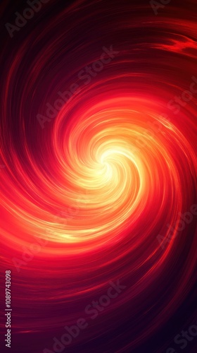 Wallpaper Mural Abstract swirling fiery red and orange vortex Torontodigital.ca