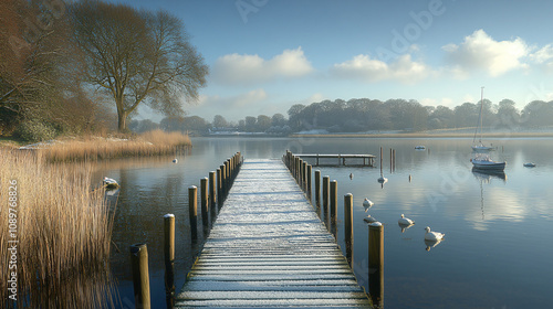 Wallpaper Mural beautiful winter landscape in high resolution, professional photography Torontodigital.ca