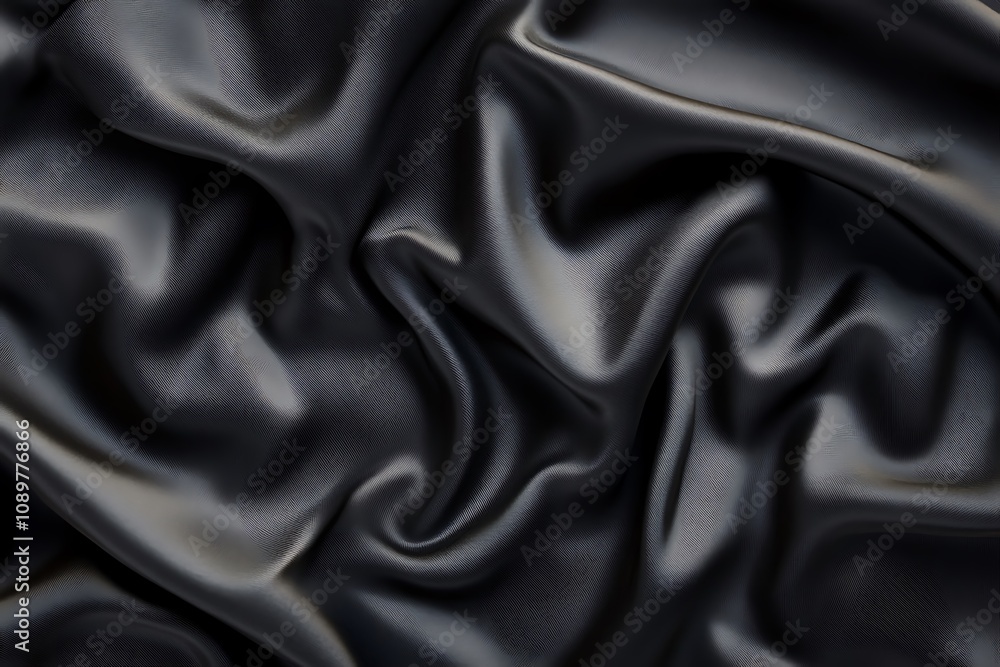 Fototapeta premium Subtle dark grey background with smooth shadows