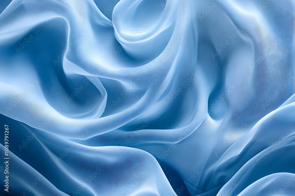 Obraz premium Subtle blue fabric texture background with a modern touch