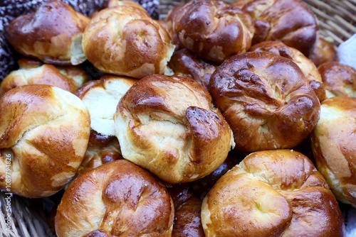 Romanian traditional homemade pies from Bucovina called poale-n-brau, prepared on the occasion of major holidays.