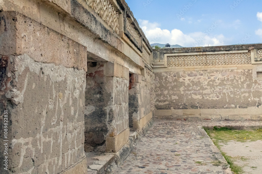Fototapeta premium Zona arqueológica de Mitla, Oaxaca 