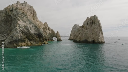 El Arco Cabo Arch Lover Beach Divorce Beach Cabo San Lucas Baja California Sur Mexico Sunny Beaches Whales Yachts and Boats	
