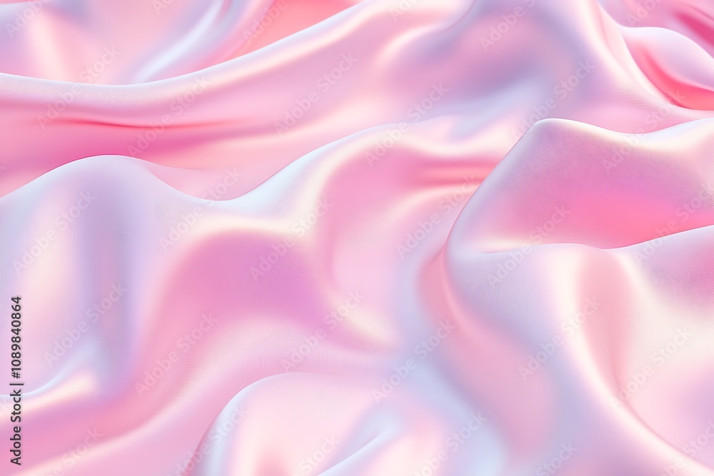 Obraz premium Light pink gradient background with smooth effect