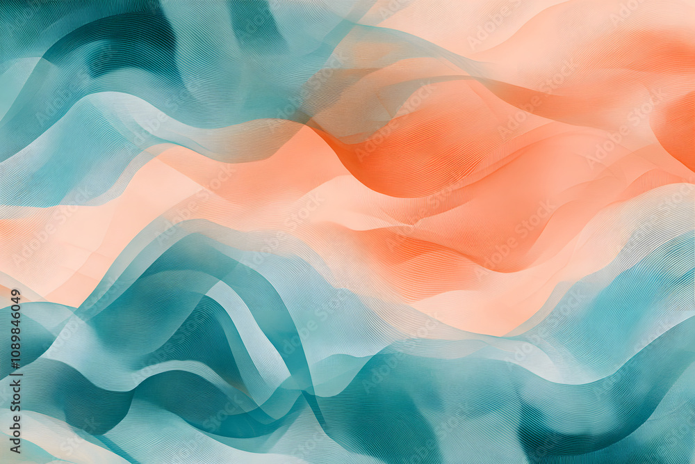 Obraz premium abstract background with waves
