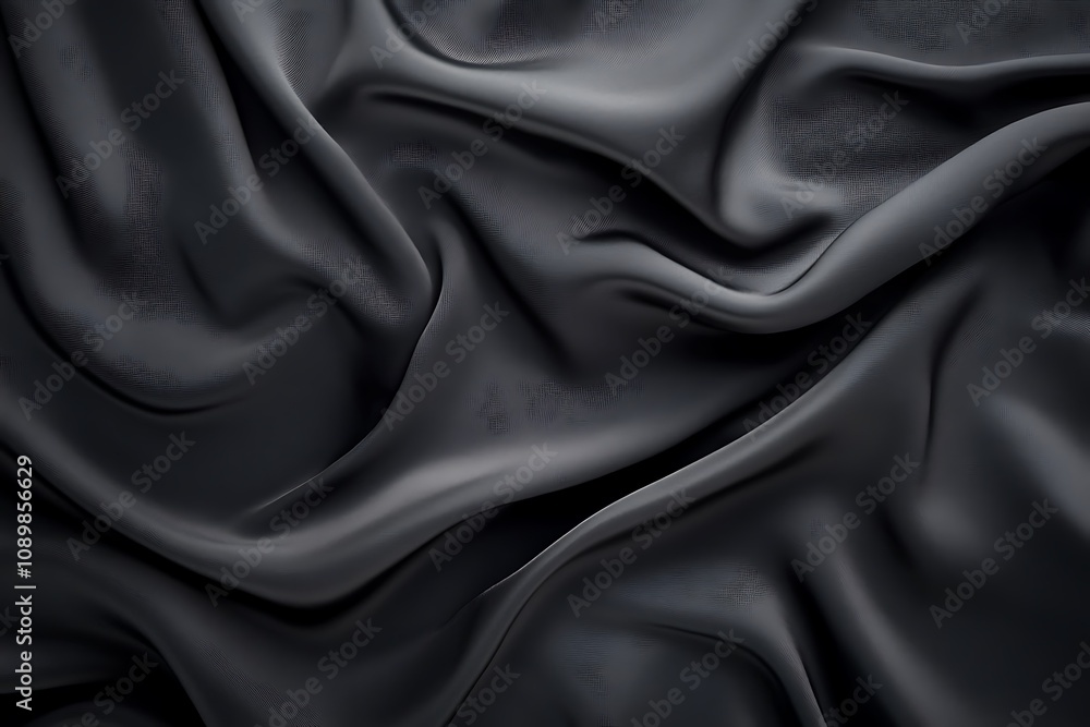 Obraz premium Smooth charcoal grey textured background