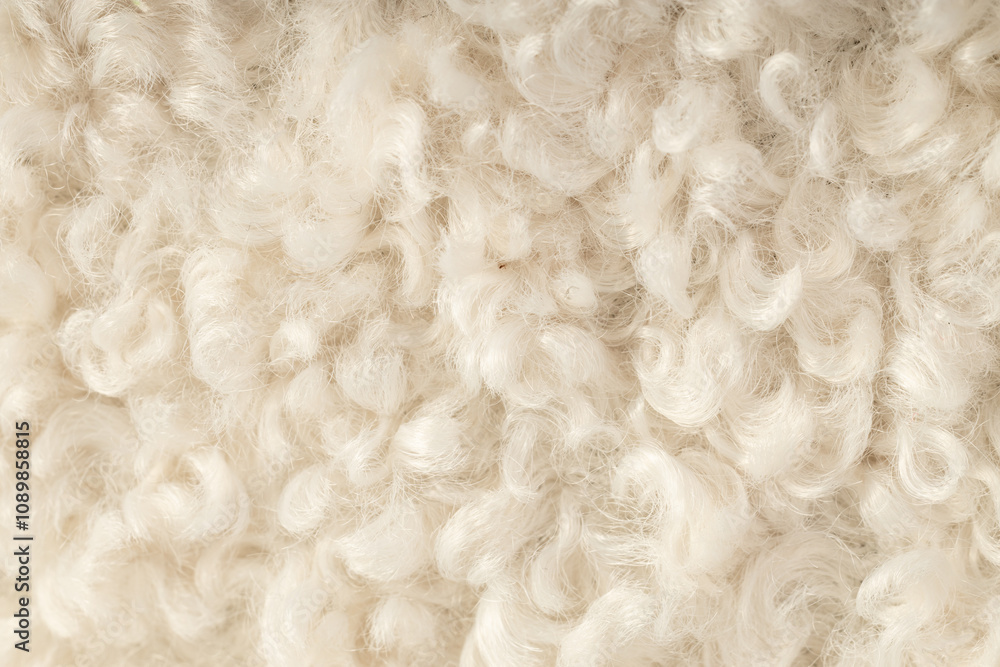 Fototapeta premium Abstract Wool Texture with Soft Curves