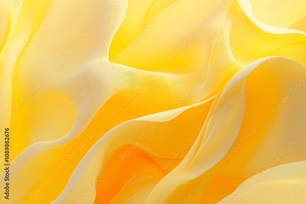 Obraz premium Pale yellow gradient background for cheerful visuals