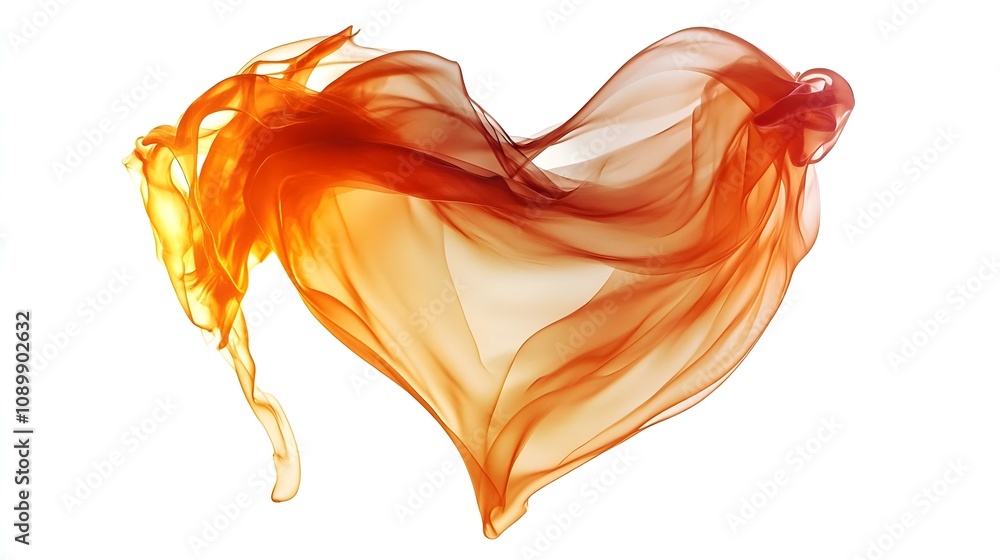 Fototapeta premium heart of water splashes close up. Heart from water splash with wave. Liquid heart, love and feelings concepts, original 3d rendering. Heart and water drops