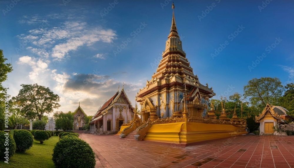 Fototapeta premium temple si sanphet