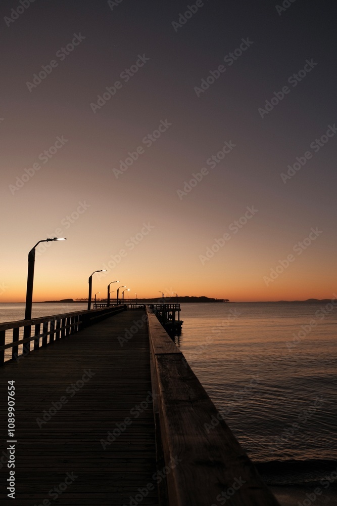Fototapeta premium Muelle de Punta Del Este