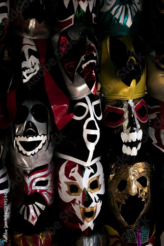 Mexican carnival masks