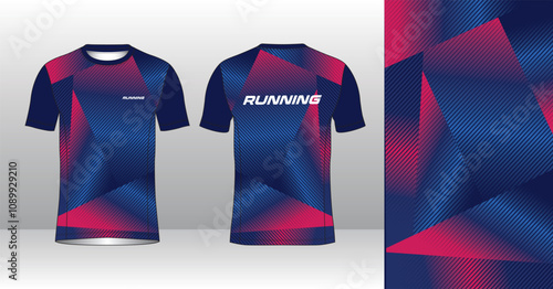 Running Jersey Design. Sport Jersey Design for Custom Sublimation