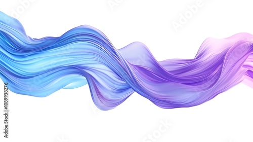 Wallpaper Mural Colorful Flowing Glass and Liquid-like Abstract Shapes in Futuristic Digital Art Renderings Torontodigital.ca