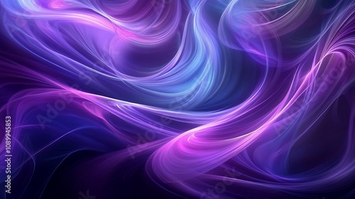 Wallpaper Mural Colorful Flowing Glass and Liquid-like Abstract Shapes in Futuristic Digital Art Renderings Torontodigital.ca