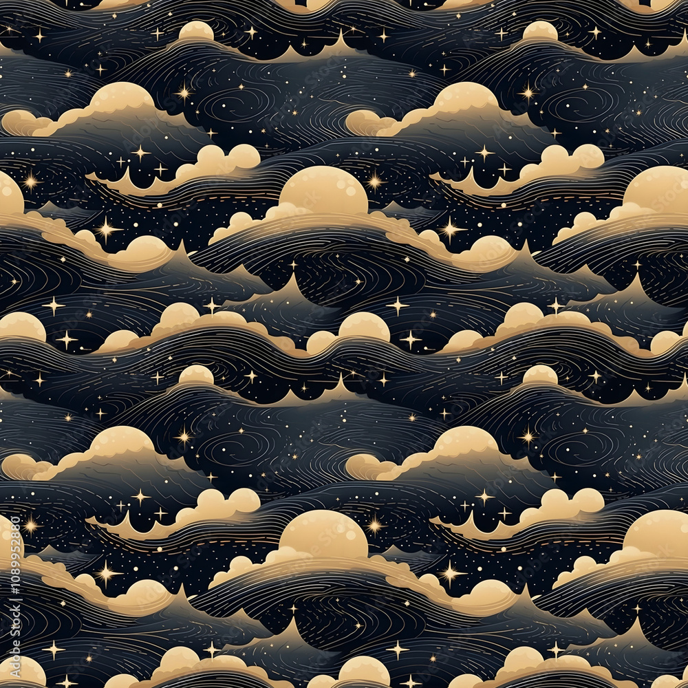 Fototapeta premium background with clouds