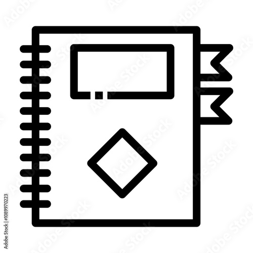 handbook Line Icon