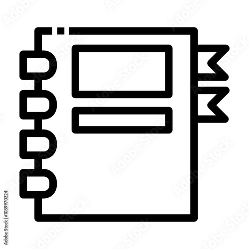handbook Line Icon