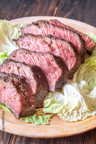 Φωτογραφία Sliced Iron Steak