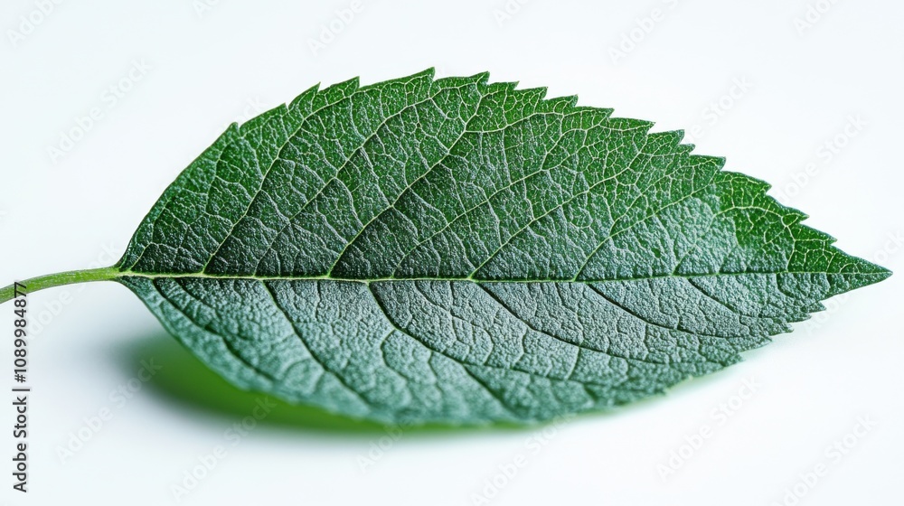 Obraz premium Leaf that is laying on a table