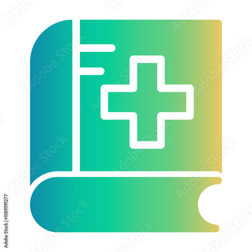 nurse handbook Gradient icon
