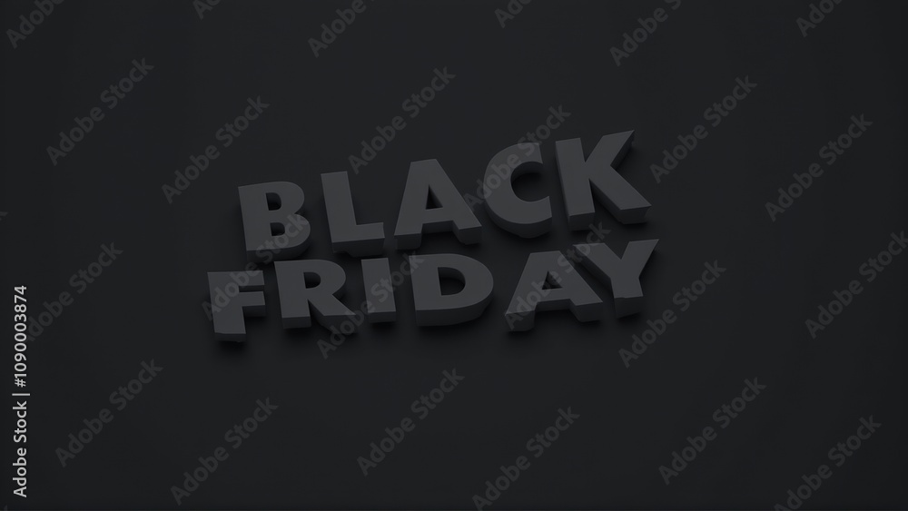 Fototapeta premium black friday 