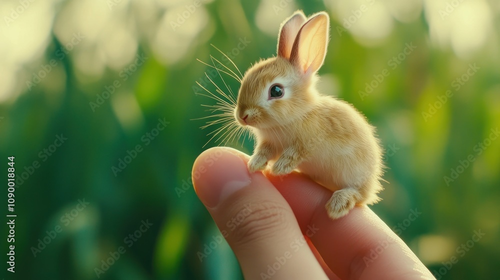 Fototapeta premium Cute Little Bunny