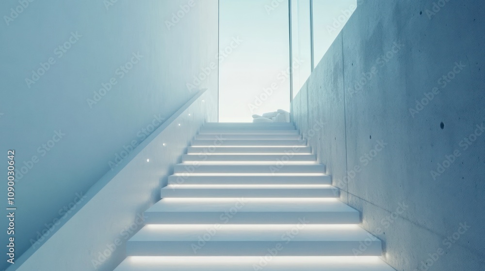 Obraz premium Modern Staircase Design