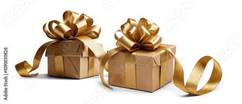 Christmas gifts wrapped in ...