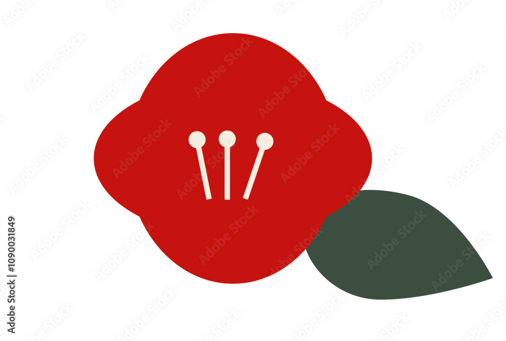 Obraz premium 梅 シンプル