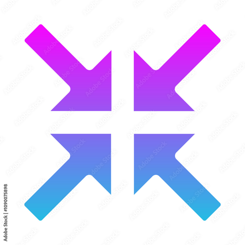 Obraz premium Minimize Icon