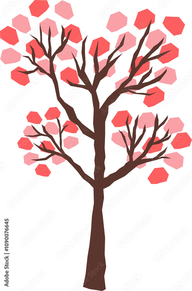 Obraz premium Leaf abstract illustration