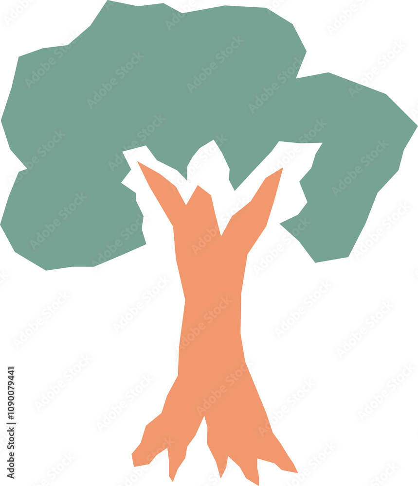 Obraz premium Abstract Shape Illustration