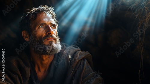 The Apostle Peter in Prison Awaiting Trial by King Herod, The Story of Acts Twelve. Pedro na prisão em atos 12