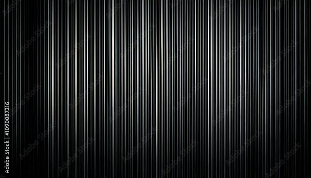 Fototapeta premium Black stripes. Cool black background. Texture material.