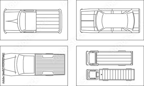 Vector sketch illustration silhouette design drawing detail of simple private