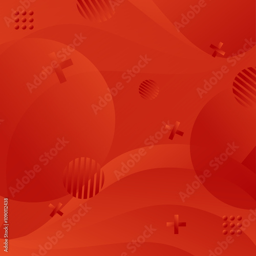 Red abstract background. Dynamic effect. Vector illustration. Can be used for advertisingeting, presentation.