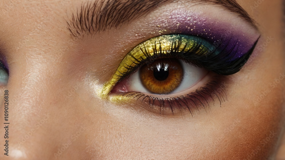 Obraz premium Colorful Eye Makeup