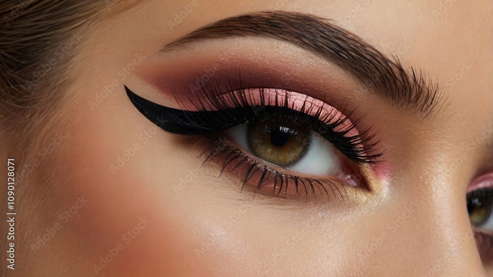 Obraz premium Colorful Eye Makeup