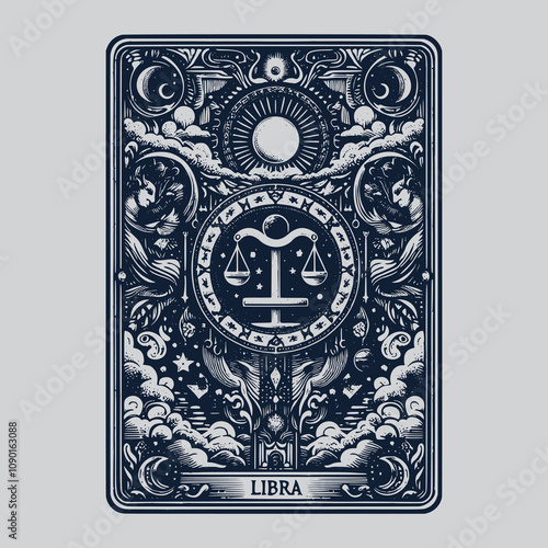 libra zodiak ouija tattoo collection