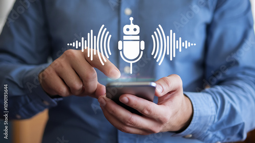 Voice Recognition Technology on Smartphones photo