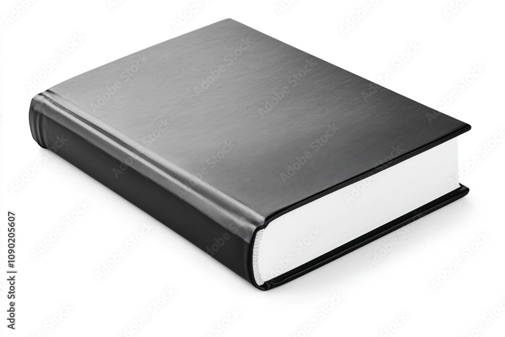 Book cover mockup template with white background and plain cover. Book cover mockup template with white background and plain cover.