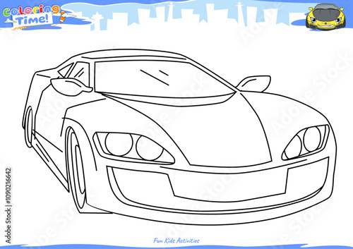 Lets color it Sport car 14