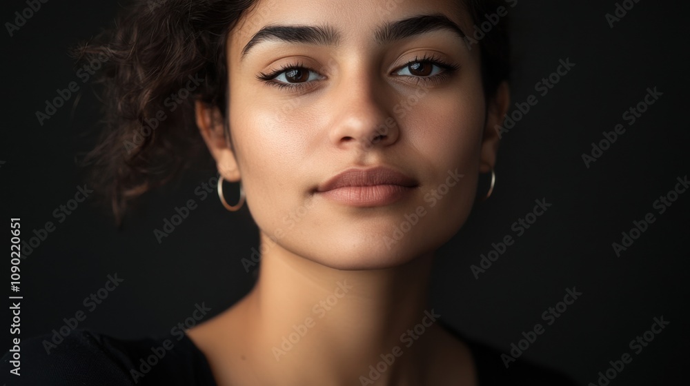 Fototapeta premium Gender equality celebrated through close-up portraits of individuals breaking stereotypes in traditionally male-dominated industries, photography style, photo of