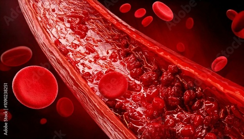 Understanding atherosclerosis heart disease and ischemic stroke insights in human blood vessels scientific visualization health awareness