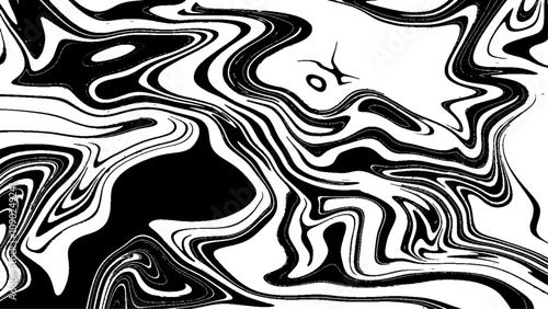 Abstract painting background. Liquid marbling paint background. Fluid painting abstract texture. An intensive colorful mix of acrylic