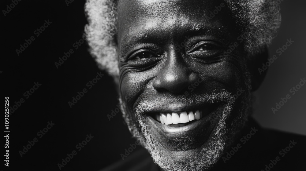 Obraz premium Man with a smile