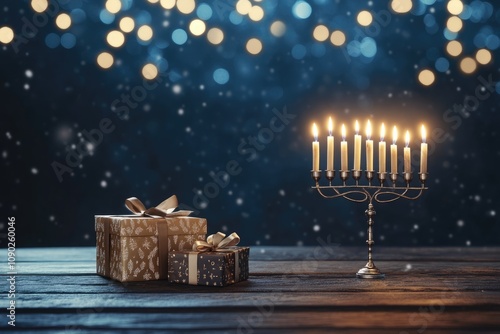 chanukah background photo